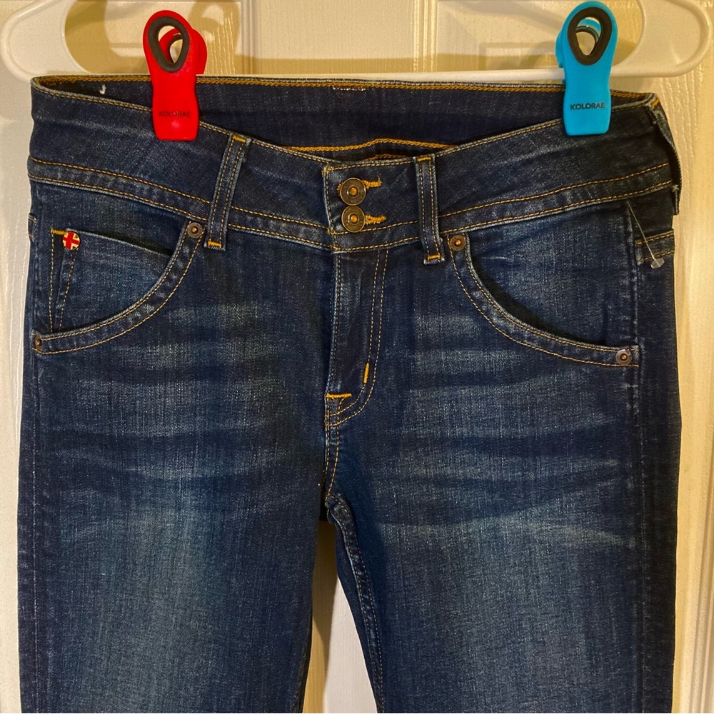 Hudson Midrise Signature Bootcut Size 27 Women's Jeans - Tall Inseam 34” - Picture 3 of 11